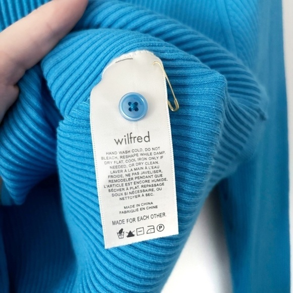WILFRED | Corelli Cardigan Blue Size Large - Picture 9 of 10